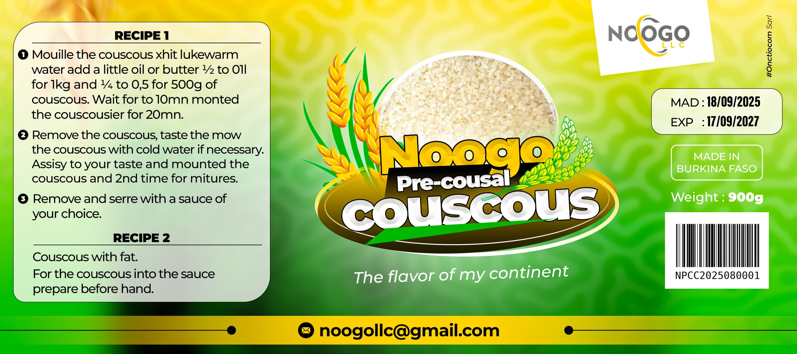 Pre-cooked Rice Couscous - Image 2