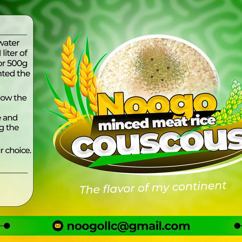 Rice Couscous with minced meat